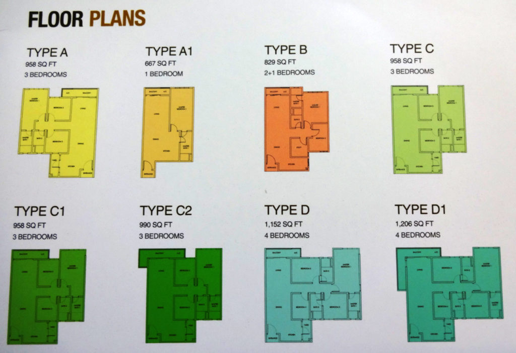 United Point Residence Floor Plan