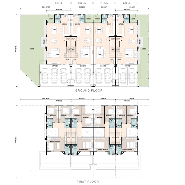 Mori Pines Floor Plan for Type A
