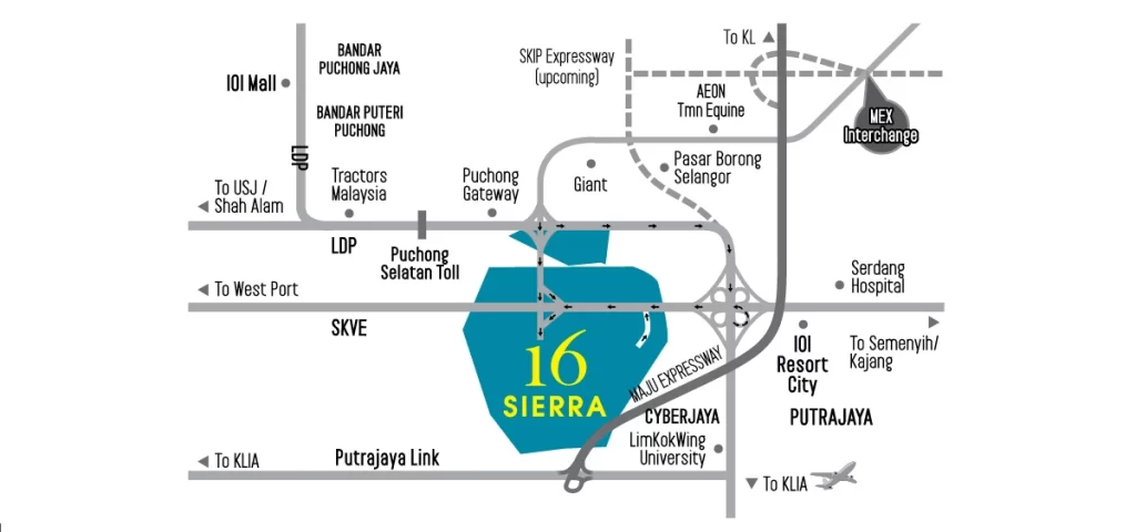 16 Sierra Location